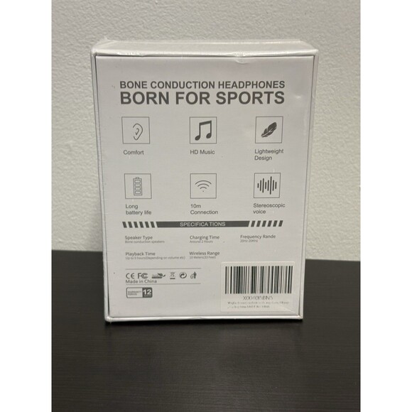 Wigfar Bone Conduction Headphones SEALED - Picture 2 of 2
